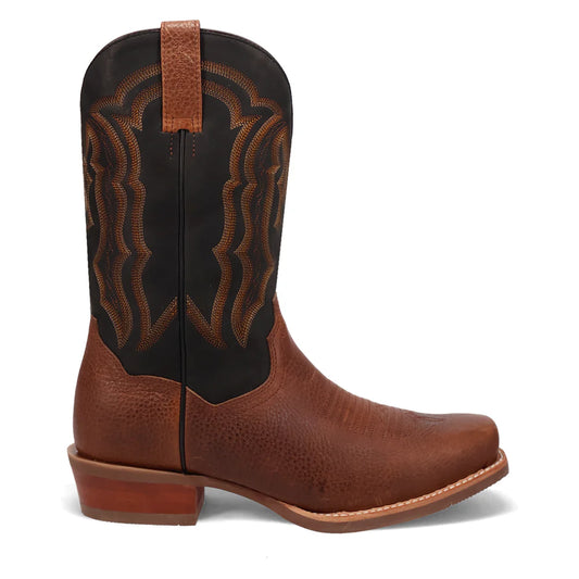 Creed DP7011 Square Toe Embroidered Western Cowboy Boots