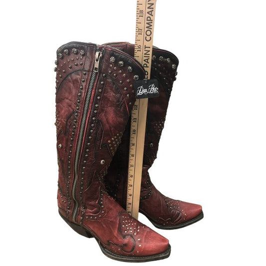 Dan Post Daredevil MFDP4352 Women's Leather Snip Toe Western Boots