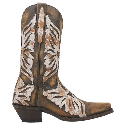 Dan Post Ndulgence MFDP4359 Women's Leather Snip Toe Western Boots