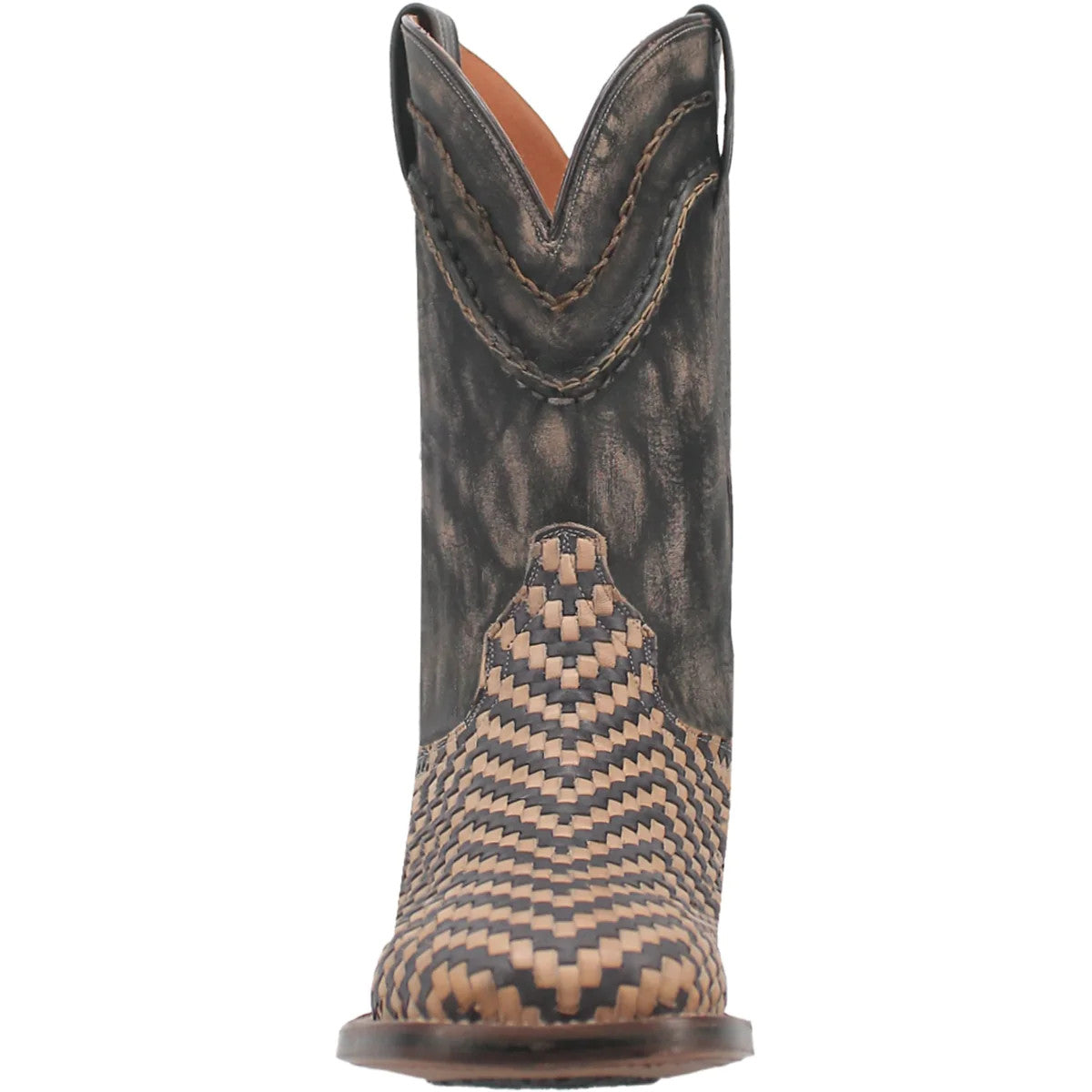 Dan Post Keaton DP4927 Men’s Weaved Leather Western Boots