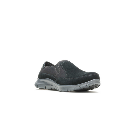 Hytest K10112 Blake Men’s Steel Toe Slip-On Work Shoe, Grey, 10 W