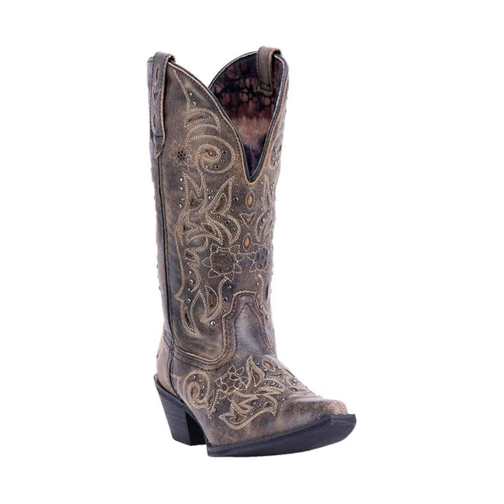 Laredo L52050 Vanessa Women’s Snip Toe Dress Boots, Black