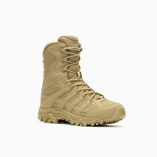 Merrell MFMJ004107 Mens Moab 3 8" Tactical Zip WP Boot Dark Coyote
