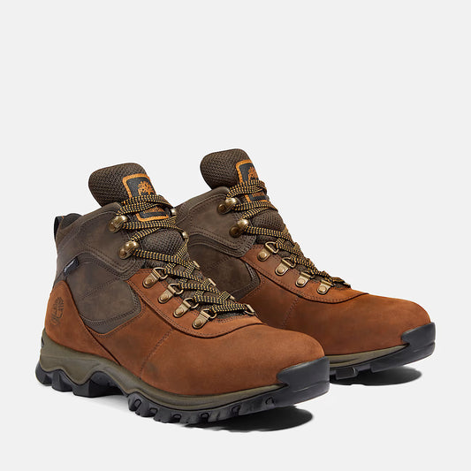 Timberland Men's Mt. Maddsen Mid Waterproof Hiking Boots – Brown (TB12730R242)