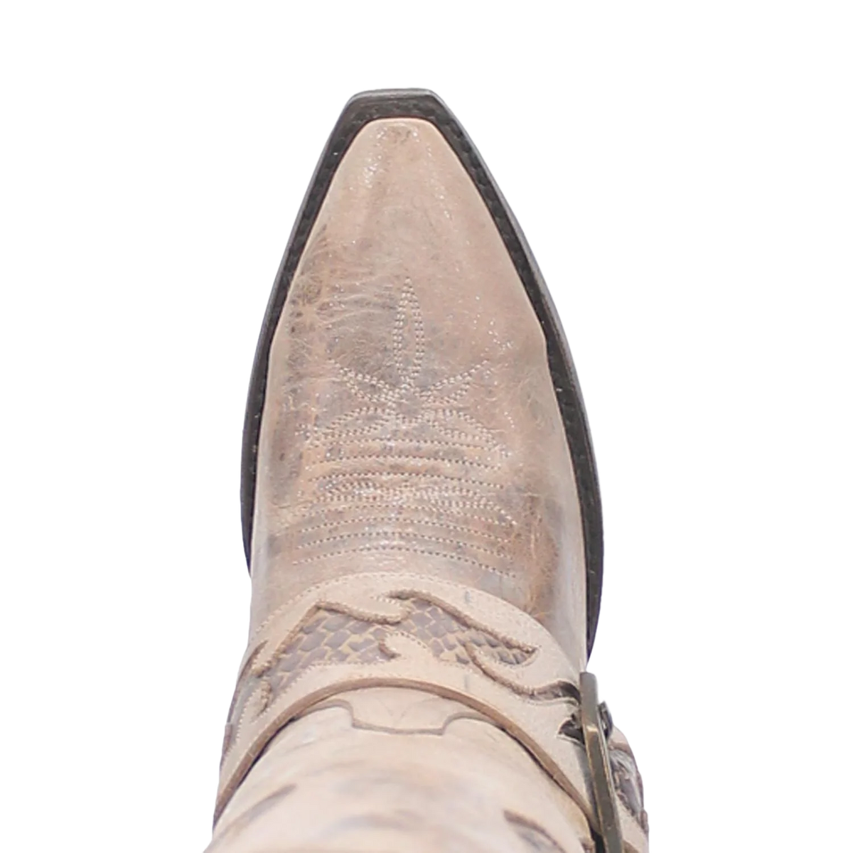 Dan Post DP4204 Women's Sydney White Leather Western Boots