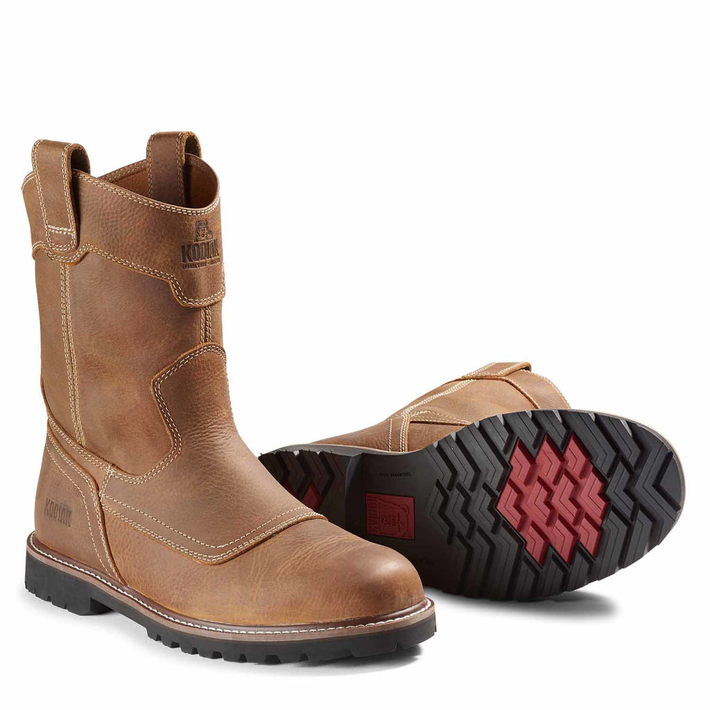 Kodiak KD0A4TETFWE Men's McKinney Wellington Unlined Pull-On Boot