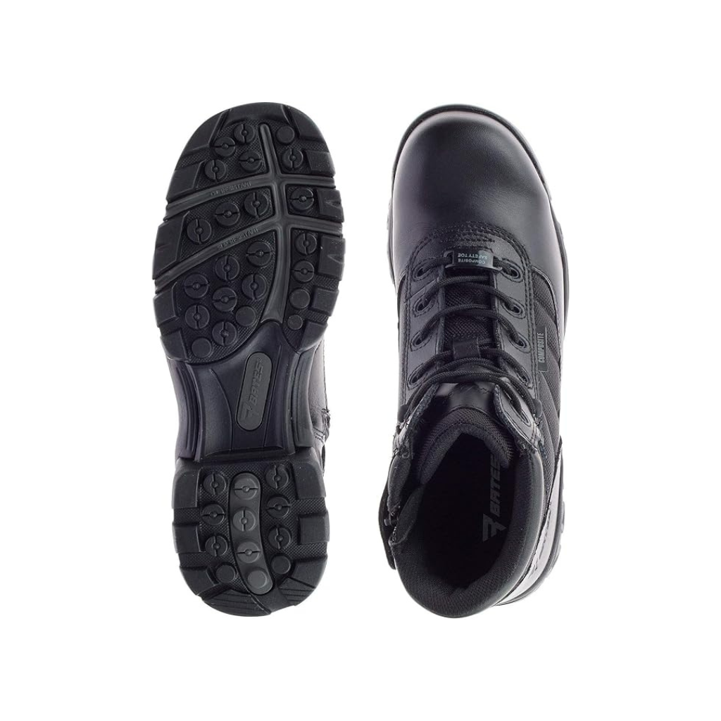 Bates Tactical Sport TS1 2264 Men’s 5" Composite Toe Side-Zip Duty Boot - Black