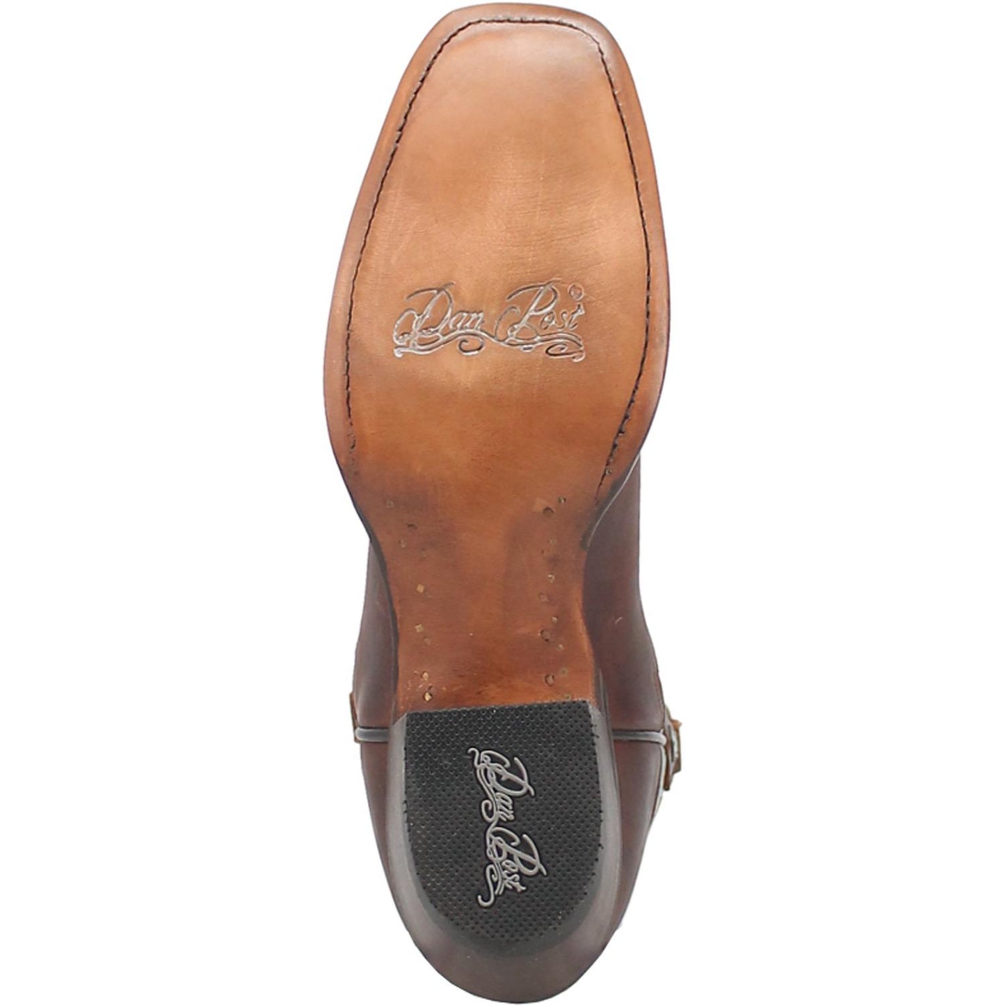 Dan Post Women’s DP4097 Tamra Brown & Turquoise Narrow Square Toe Cowgirl Boots