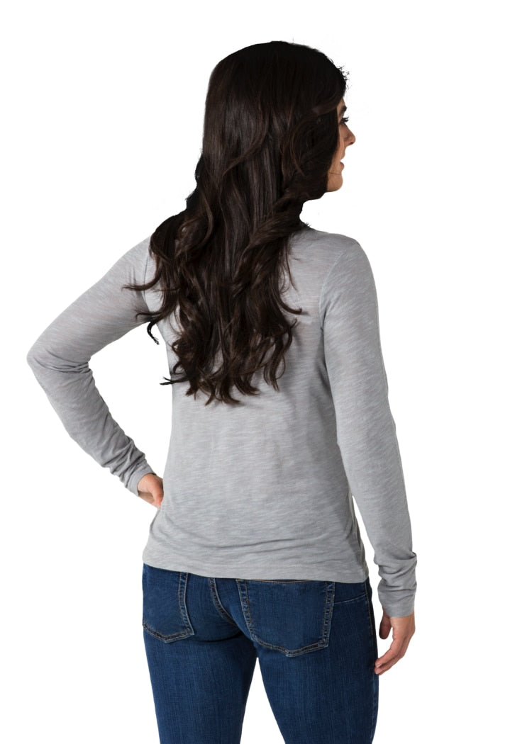 Noble Outfitters 21529-014 Womens Free Spirit Henley Shirt