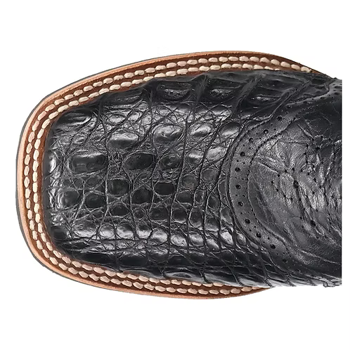 Dan Post DP5180 Men's Egan Caiman Embroidered Square Toe Cowboy Boots