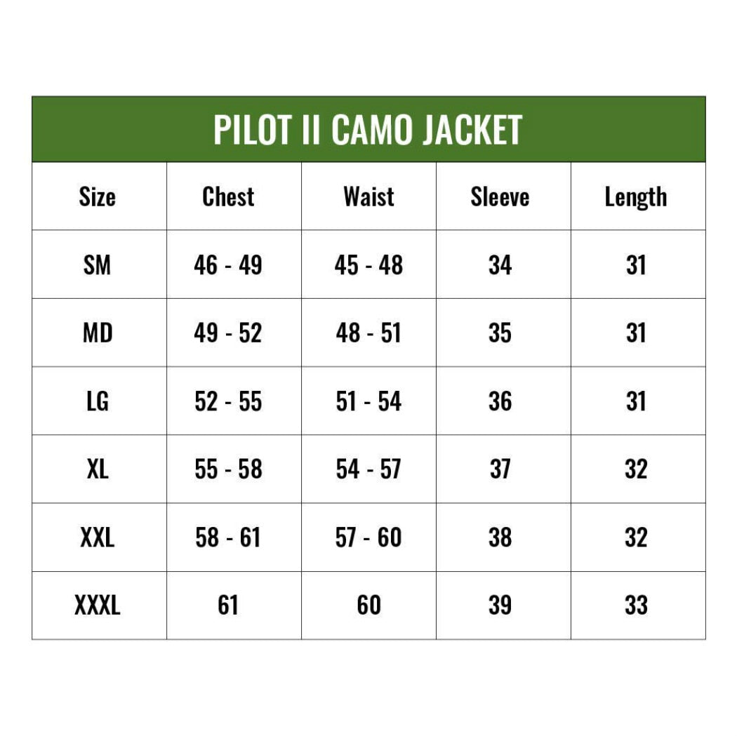 Frogg Toggs PF63161-58 Mens Pilot II Guide Realtree Edge Camo Waterproof Jacket