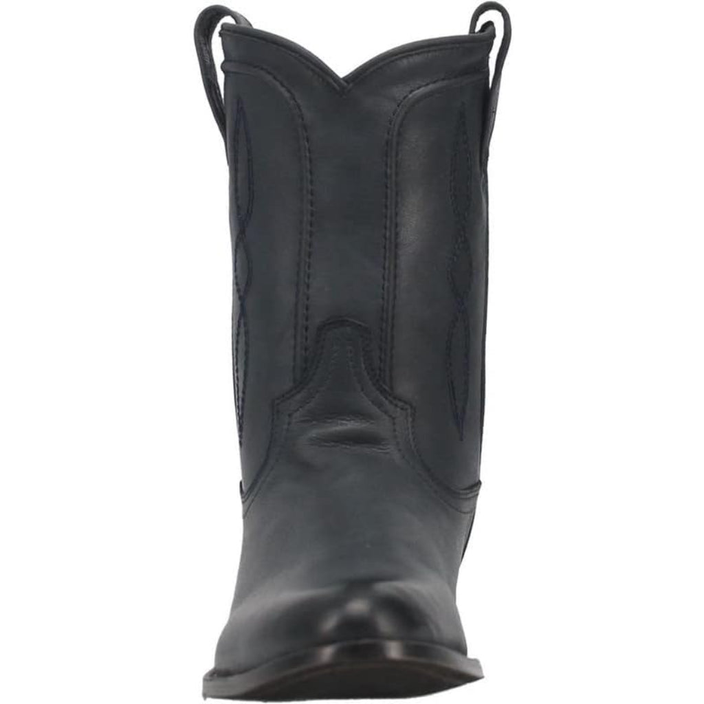 Dingo Mens Hondo Pull On Western Medium Toe Navy Boot