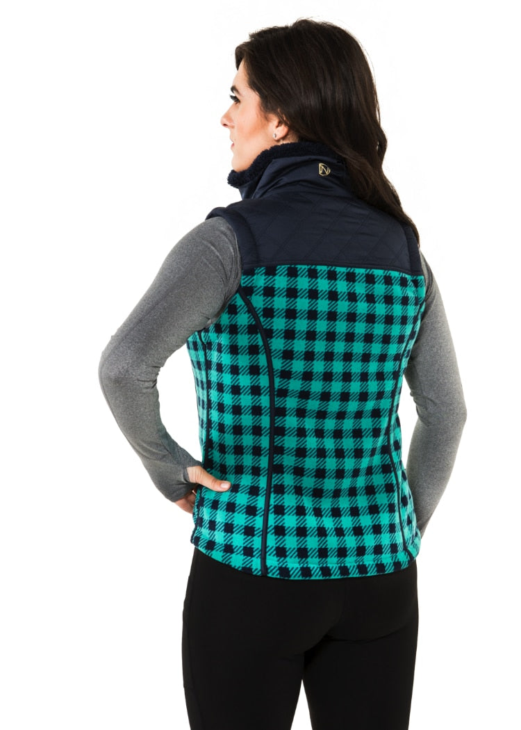 Noble Outfitters 28012-812 Womens Heritage Check Vest