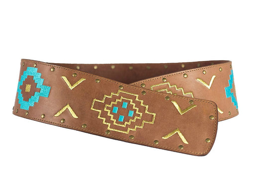 Noble Outfitters 29514-126 Womens Aztec Wrap Belt