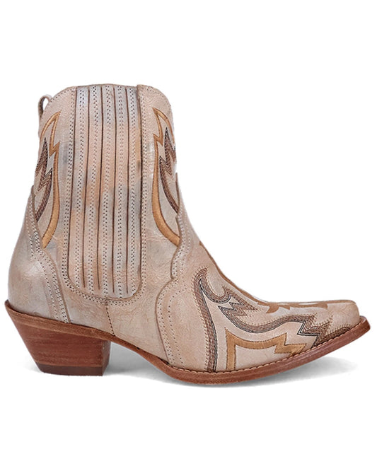 Dan Post Bristol DP5121 Women’s Snip Toe Western Booties