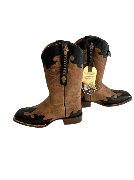 Dan Post DP4986 Women's Kinsel Leather Square Toe Brown Western Boots