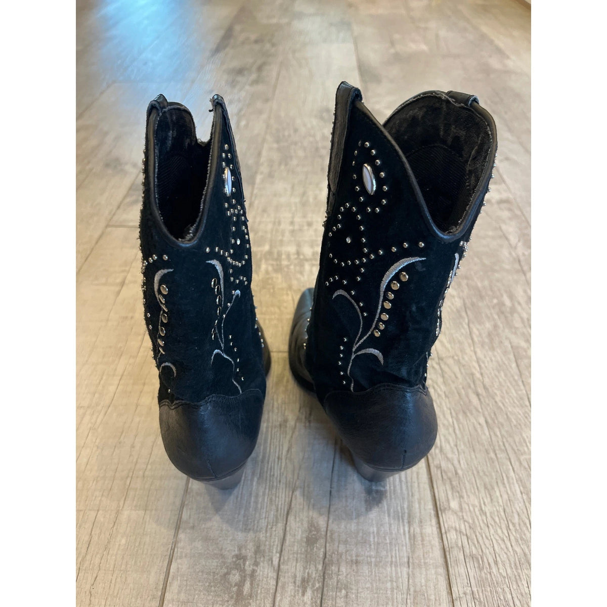Dingo Di587-BLA Ava Women's Black Western Boots