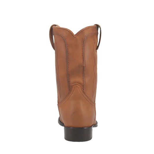 Dingo Di846-NAT Hondo Men's Natural Almond Toe Leather Western Boots