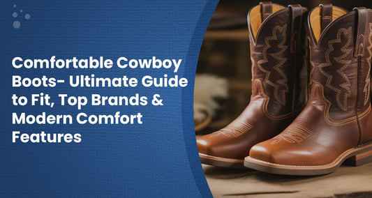Comfortable Cowboy Boots- Ultimate Guide to Fit, Top Brands & Modern Comfort Features