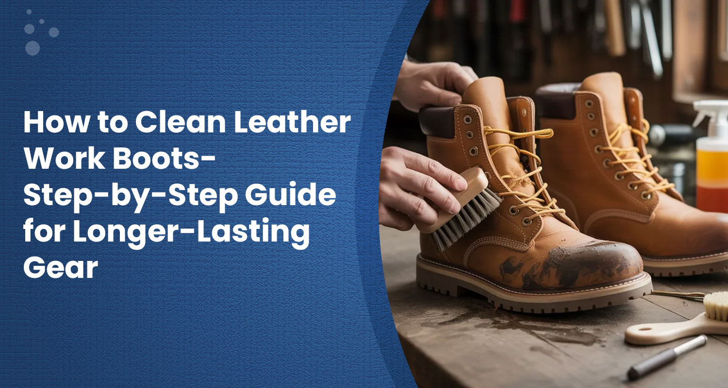 How to Clean Leather Work Boots- Step-by-Step Guide for Longer-Lasting ...
