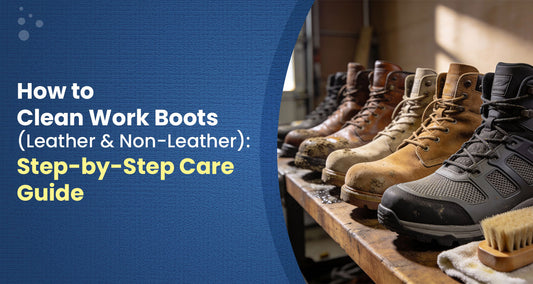 How to Clean Work Boots (Leather & Non-Leather): Step-by-Step Care Guide