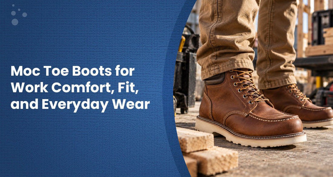 Moc Toe Boots for Work Comfort, Fit, and Everyday Wear