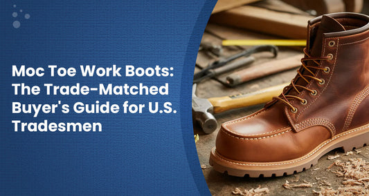 Moc Toe Work Boots: The Trade-Matched Buyer's Guide for U.S. Tradesmen