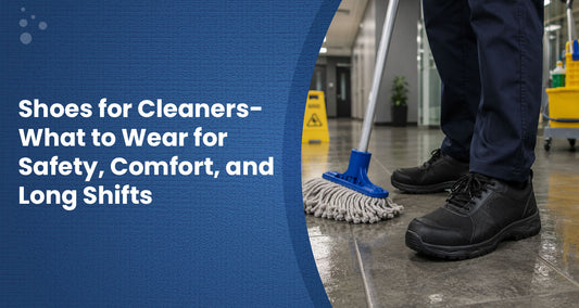 Shoes for Cleaners- What to Wear for Safety, Comfort, and Long Shifts