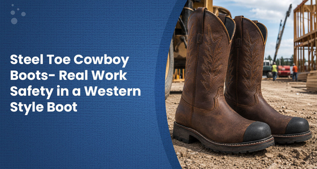 Steel Toe Cowboy Boots- Real Work Safety in a Western Style Boot