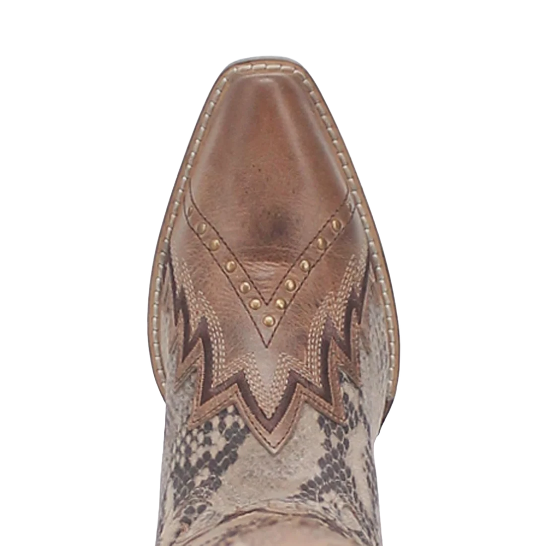 Laredo L52461  Women's Shawnee Reptile Print Western Boots - Tan