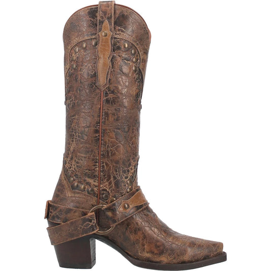 Dan Post Essence MFDP4381 Women's Brown Leather Western Boots