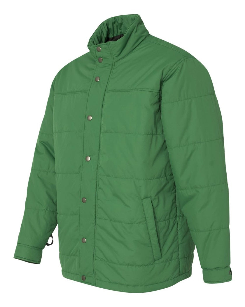 DRI Duck 5371 Men's "Traverse" Puffer Jacket Leaf Green