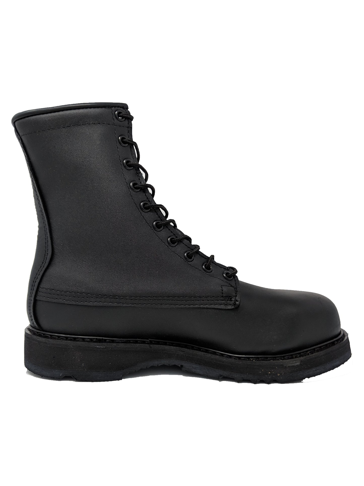 Bates 1950 Mens 8" Army/Navy Black Steel Toe Boot