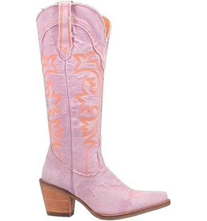 Dingo DI943 Women’s Texas Tornado Snip Toe Boots – Purple