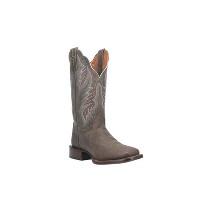 Dan Post DP4988 Women’s Kendall Western Performance Boots Broad Square Toe Charcoal