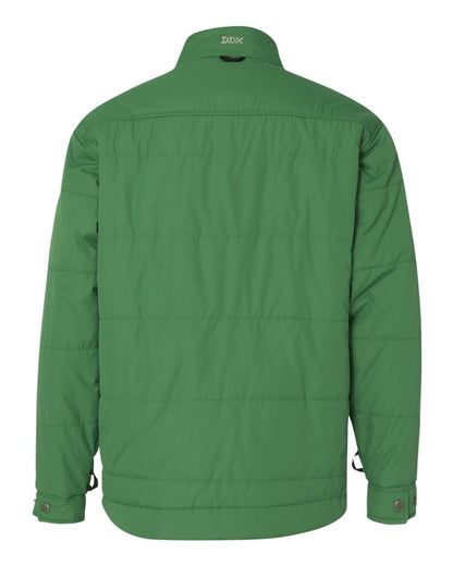 DRI Duck 5371 Men's "Traverse" Puffer Jacket Leaf Green