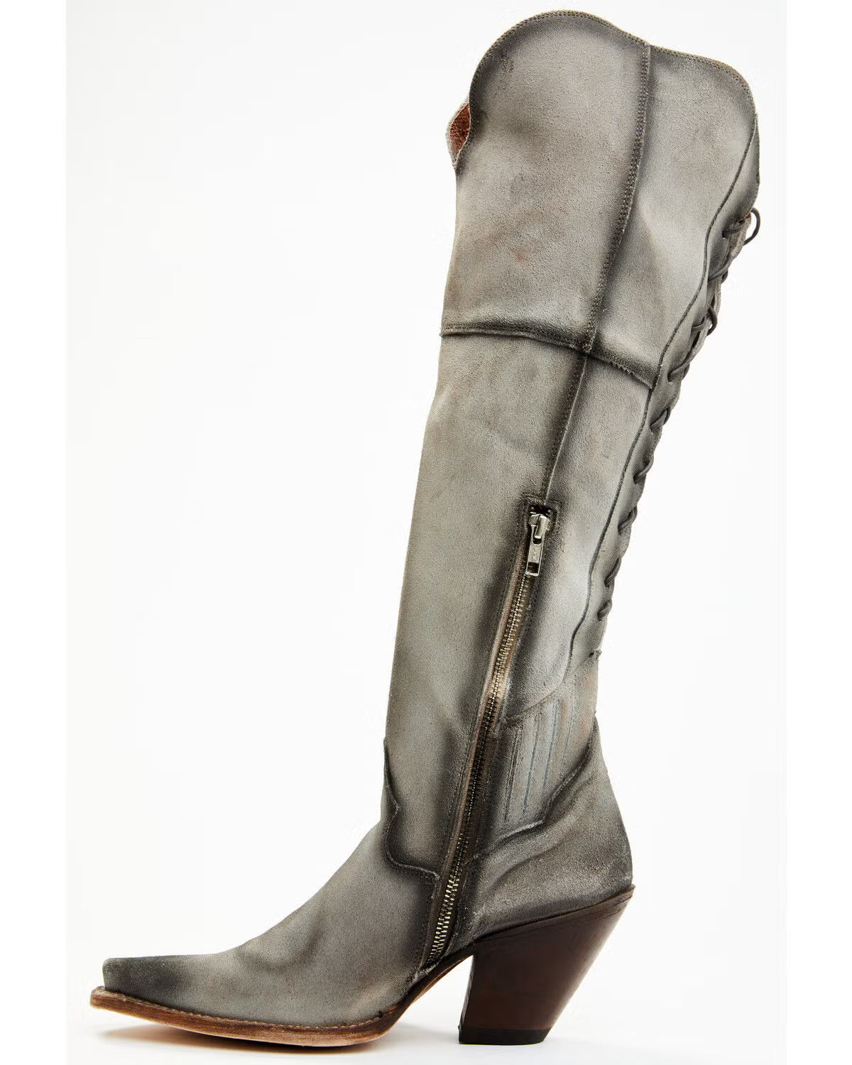 Dan Post Corsette MFDP4367 Women's Over-the-Knee Snip Toe Western Boots