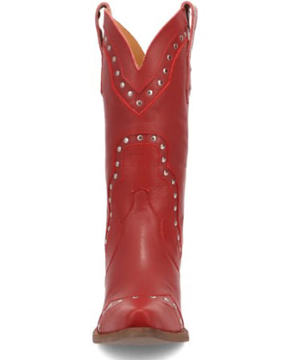 Dingo Di2261-RED Women's Sweet Treat Leather Western Boots - Re