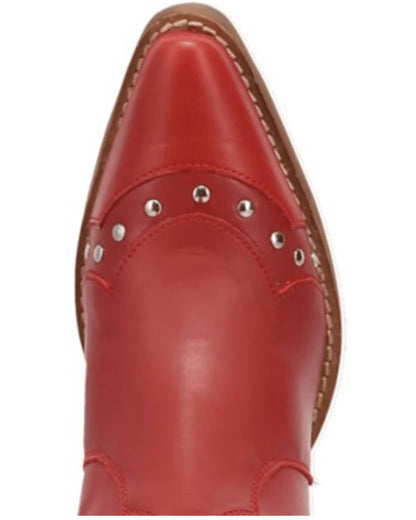 Dingo Di2261-RED Women's Sweet Treat Leather Western Boots - Re