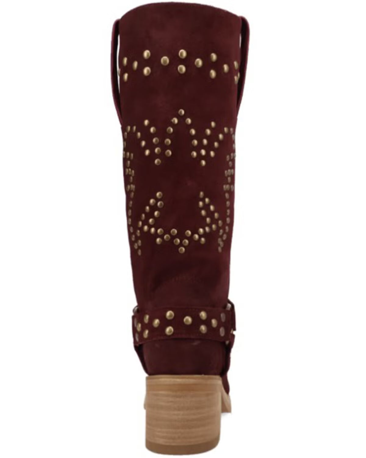 Dingo Di2291-BUR Troubadour Women's Round Toe Fashion Boots – Burgundy