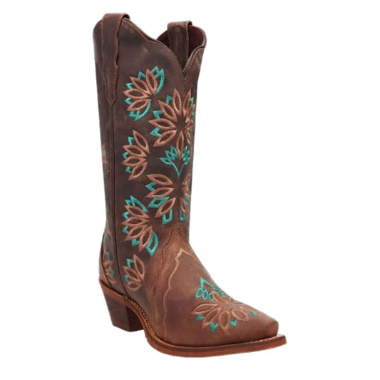 Laredo Filly L20006 Women’s Snip Toe Western Boots – Tobacco
