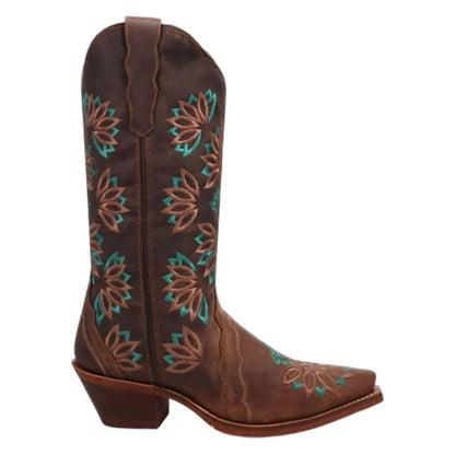 Laredo Filly L20006 Women’s Snip Toe Western Boots – Tobacco