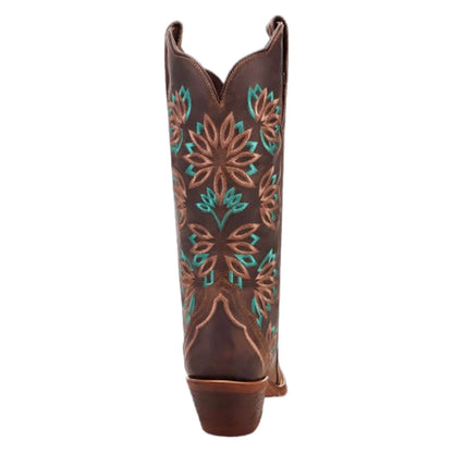 Laredo Filly L20006 Women’s Snip Toe Western Boots – Tobacco