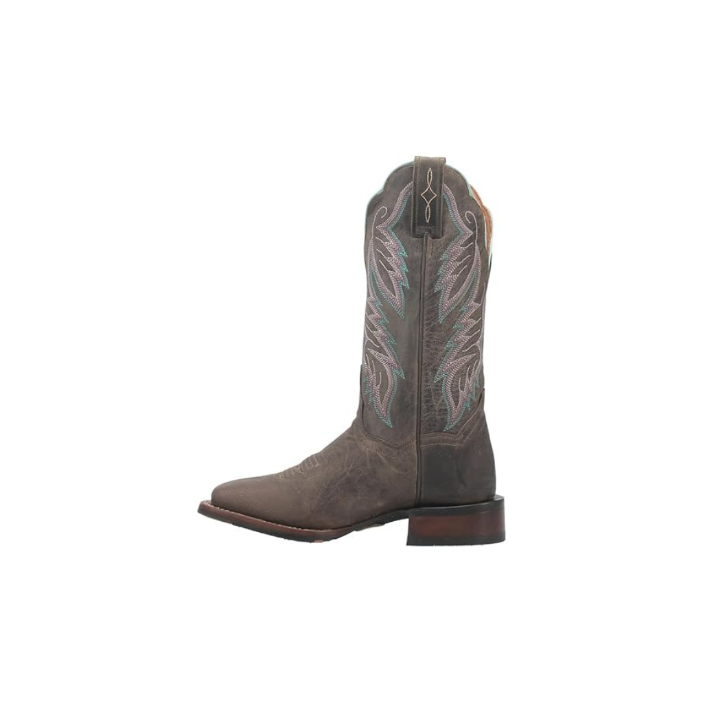 Dan Post DP4988 Women’s Kendall Western Performance Boots Broad Square Toe Charcoal