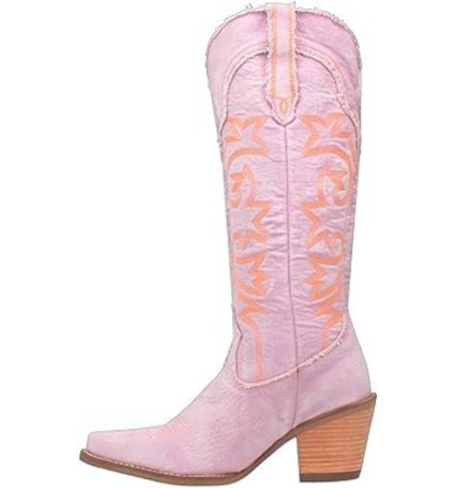 Dingo DI943 Women’s Texas Tornado Snip Toe Boots – Purple