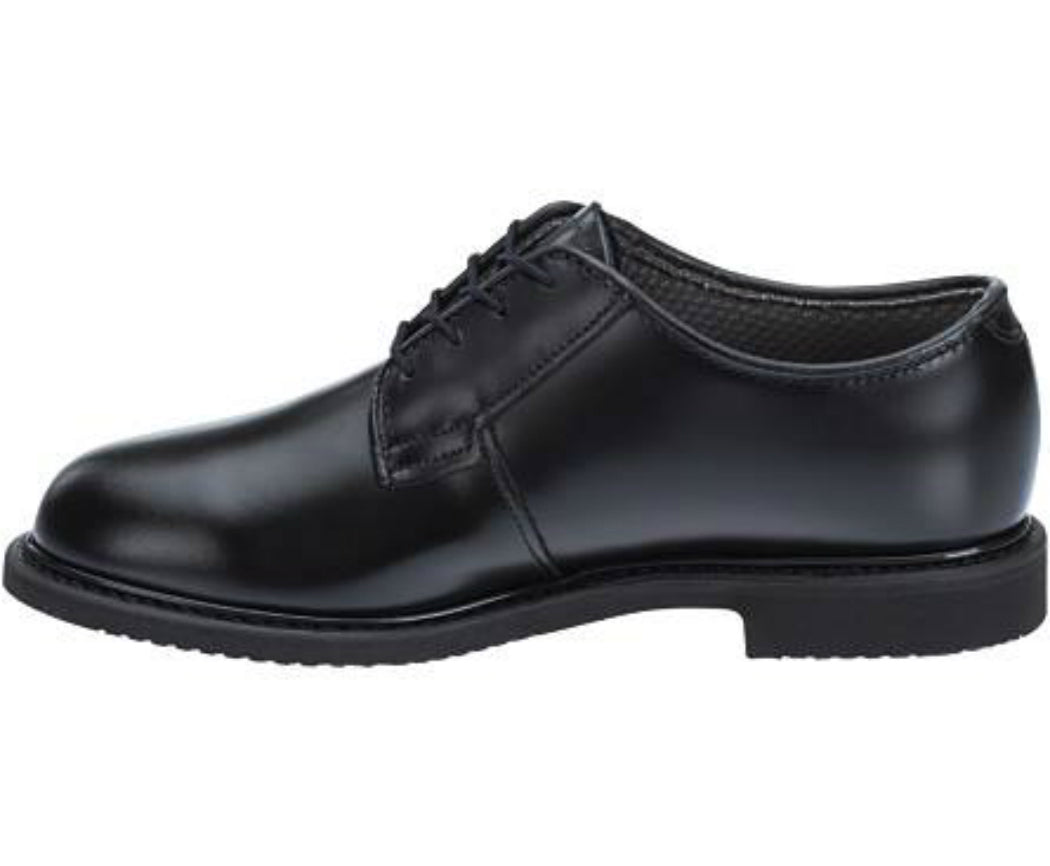 Bates 932 Mens Lites Black Leather Uniform Oxford Shoe