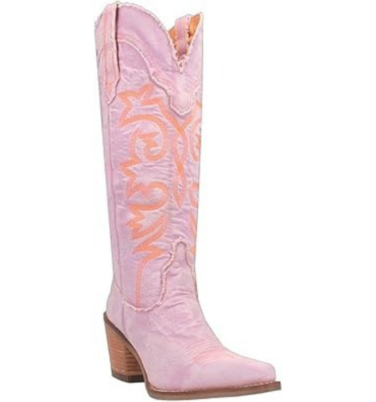 Dingo DI943 Women’s Texas Tornado Snip Toe Boots – Purple