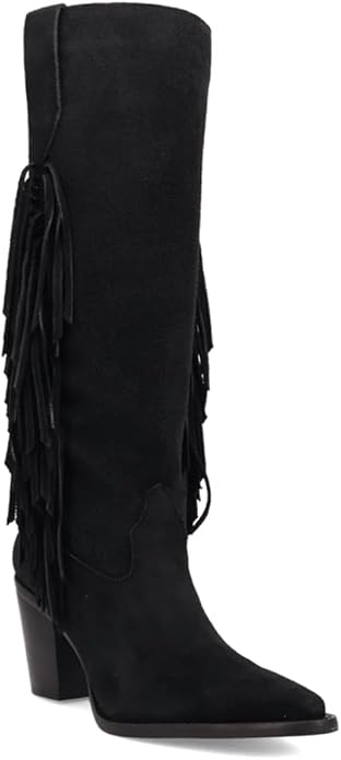 Dingo Women’s Twister Di2282-BLA Western Boot - Black