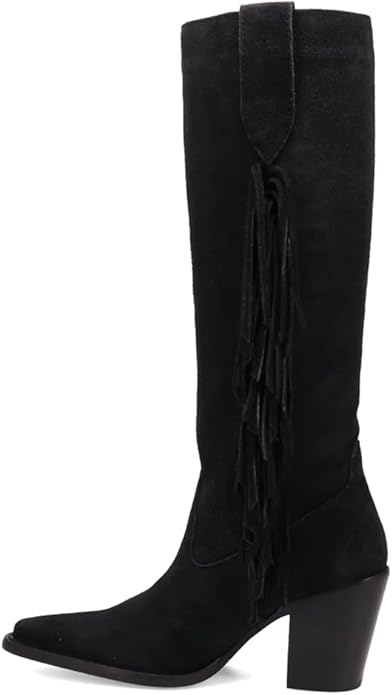 Dingo Women’s Twister Di2282-BLA Western Boot - Black