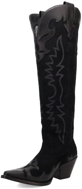 Dingo Women’s Drama Queen Di2251-BLA Western Boot - Black